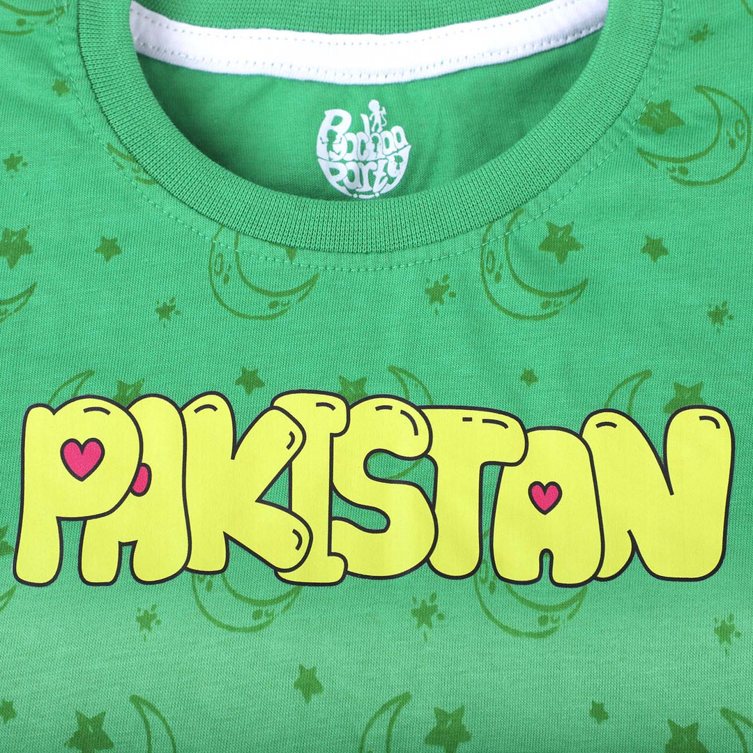Girls Pakistan Classic T-Shirt – Green