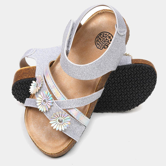 Girls Sandals 2022-103 - Silver