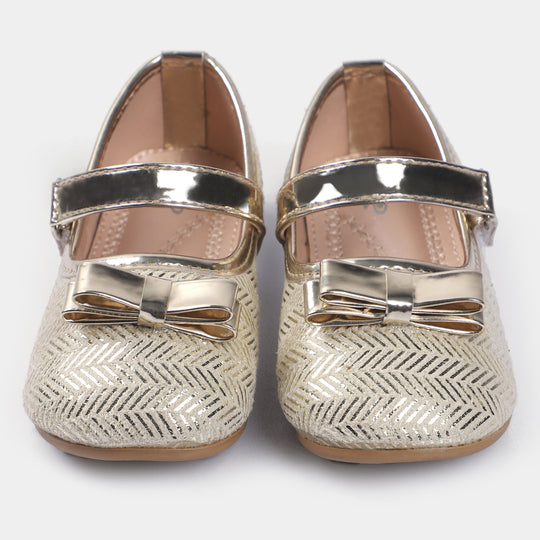 Girls Pumps SA-16-Golden