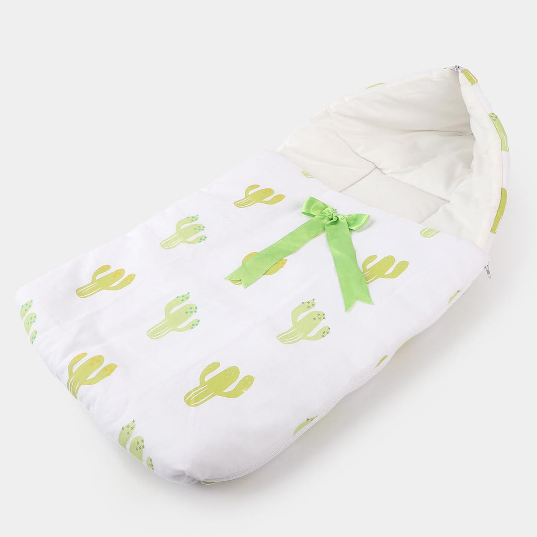 Infant Hooded Carry Nest Printed | 0M+
