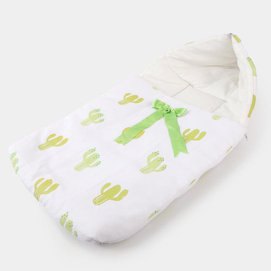 Infant Hooded Carry Nest Printed | 0M+