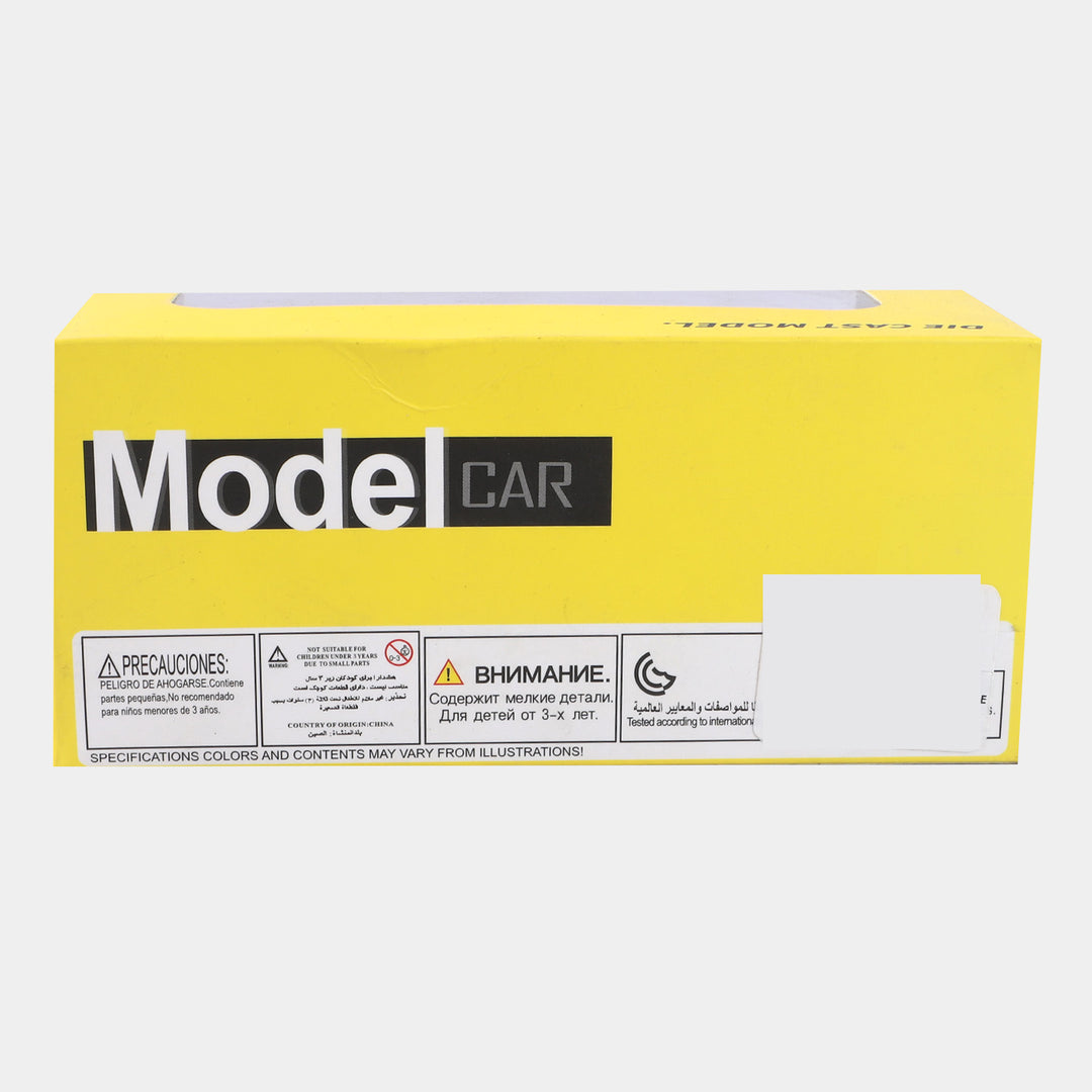 Die-Cast Model Pullback Car With Light Sound