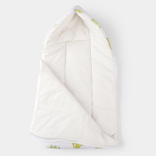 Infant Hooded Carry Nest Printed | 0M+