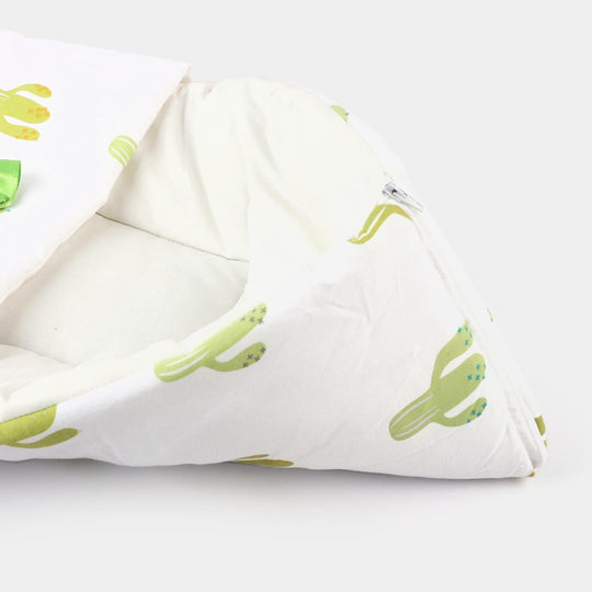 Infant Hooded Carry Nest Printed | 0M+