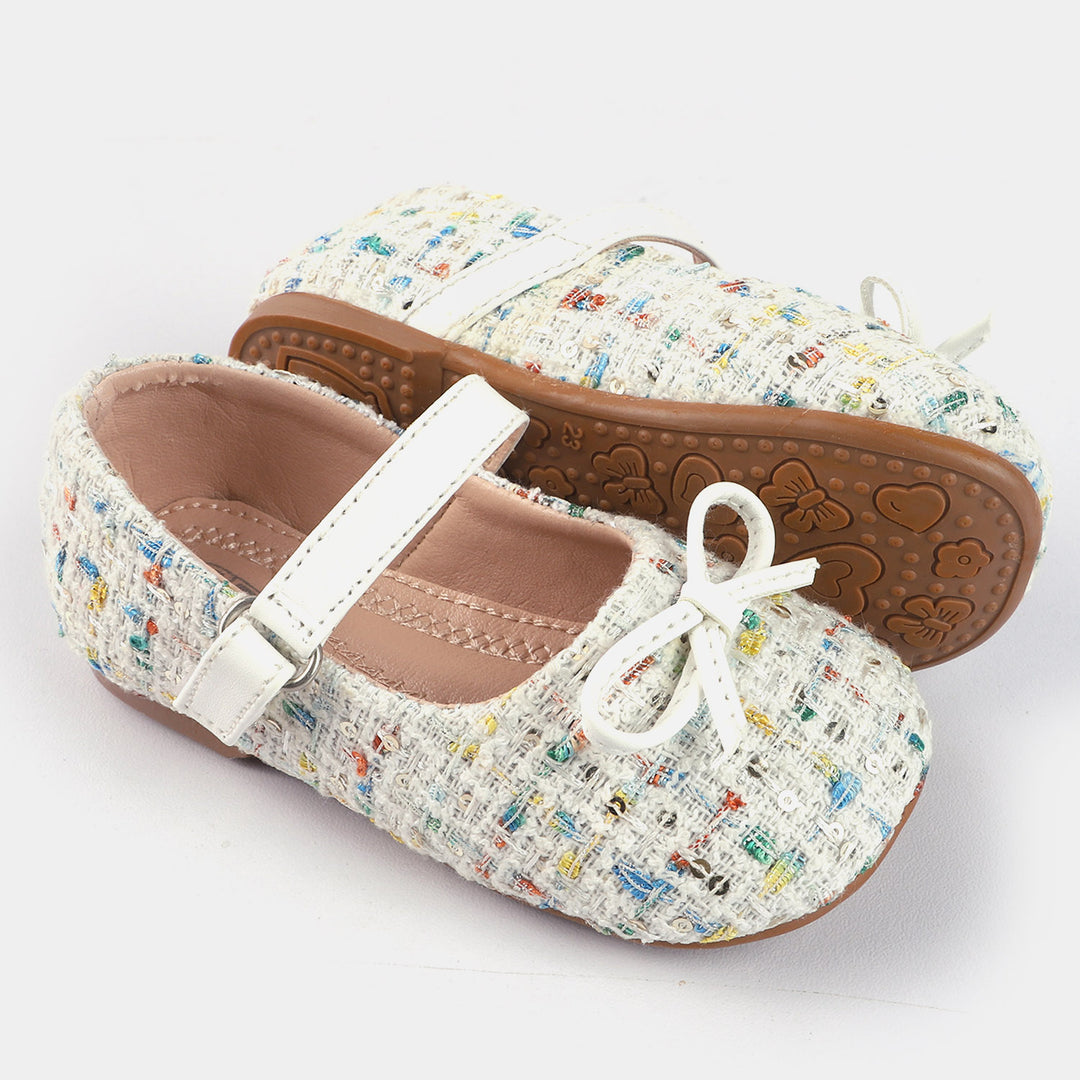 Girls Pumps SA-26-White