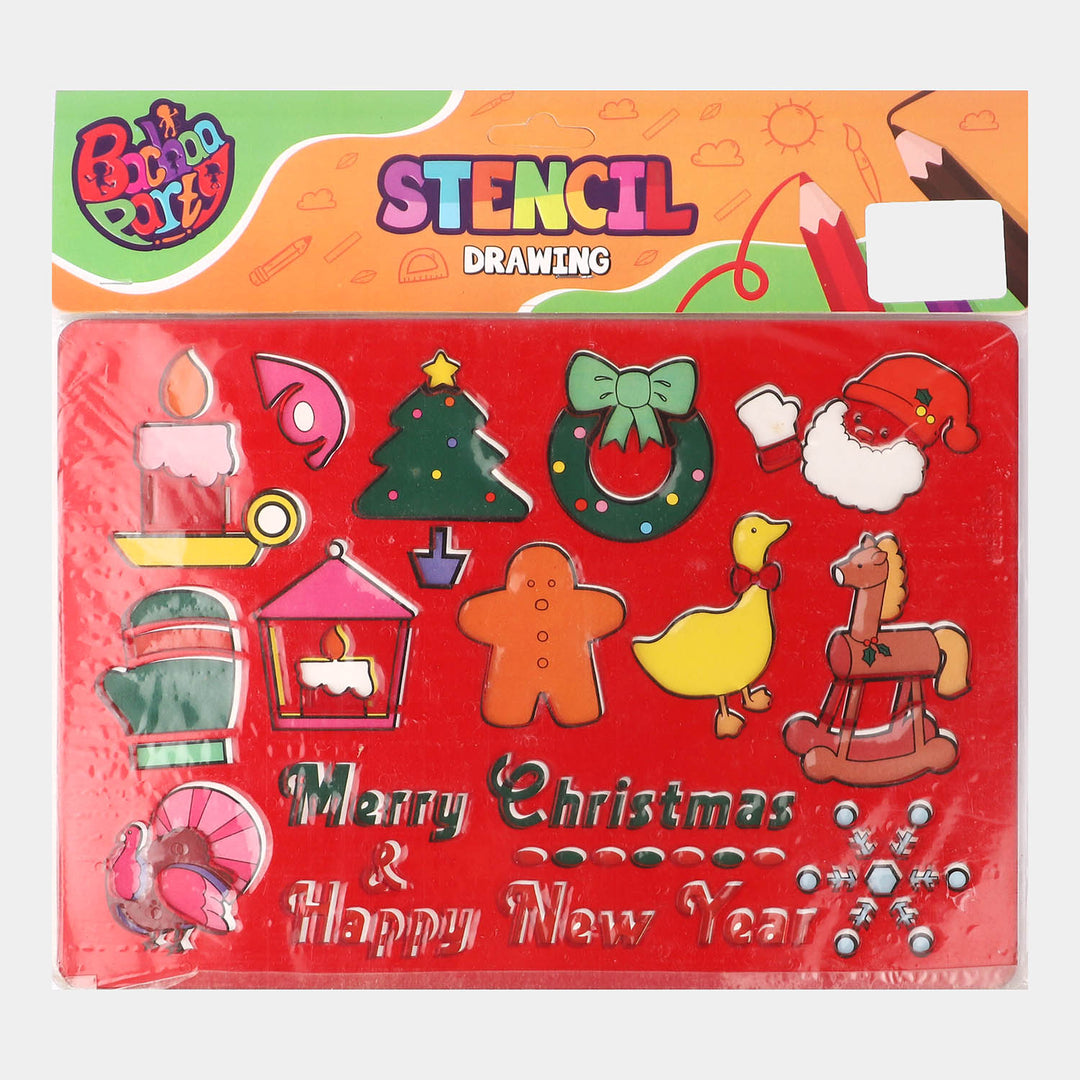 Stencil Drawing For Kids