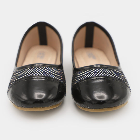Girls Pumps PP 80-14 - BLACK