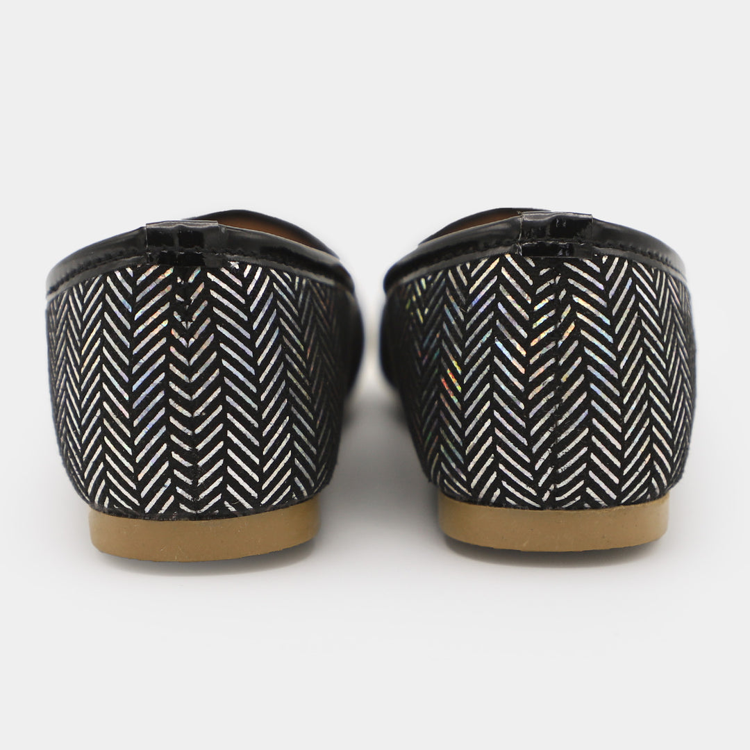 Girls Pumps PP 80-14 - BLACK