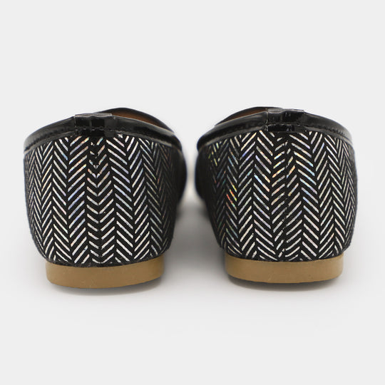 Girls Pumps PP 80-14 - BLACK