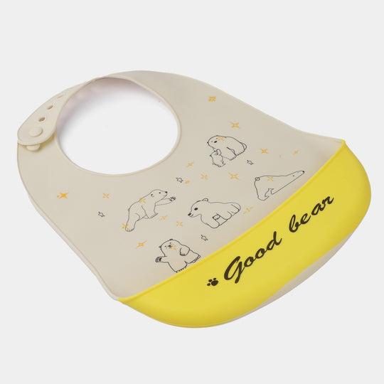 Baby Silicone Bib Food Catcher Pocket | 6M+