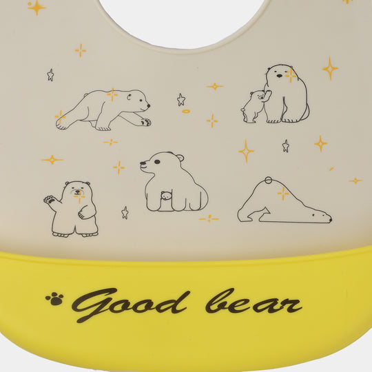 Baby Silicone Bib Food Catcher Pocket | 6M+