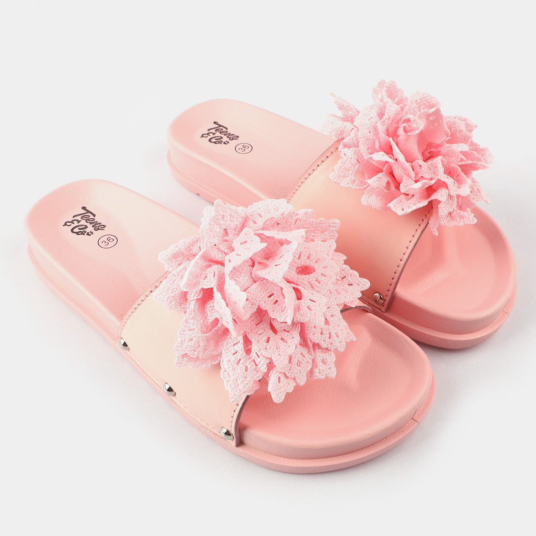 Teen Girls Slipper CL-23-Pink