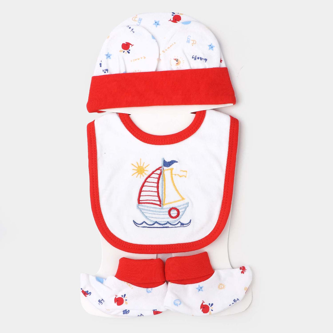 Baby Socks & Cap Set | 4PCs