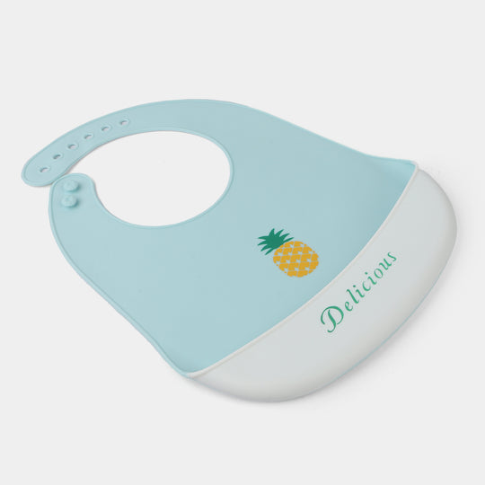 Baby Silicone Bib Food Catcher Pocket | 6M+