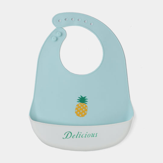 Baby Silicone Bib Food Catcher Pocket | 6M+
