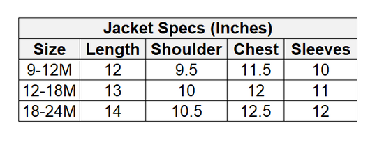 Infant Boys Denim rigid jacket Character-Dark Blue