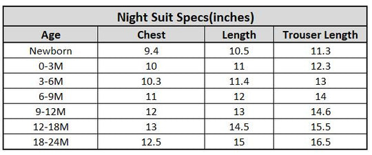 Infant Unisex Night Suit Cat Series-Peach