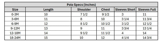 Infant Boys Cotton PK Polo F/S Character
