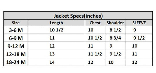 Infant Girls Sherpa Jacket Tiger-ORANGE