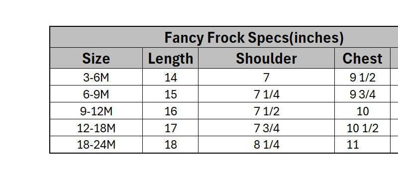 Infant Girls Net Fancy Frock - Off-White