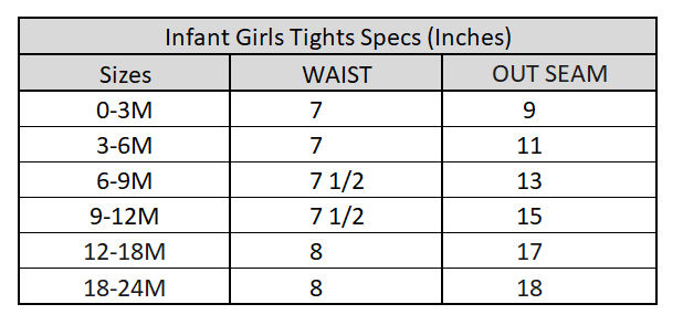 Infant Girls Lycra Basic Tights-Pink