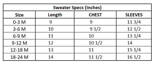 Infant Girls Acrylic Sweater-Flower Bunches-Mustard