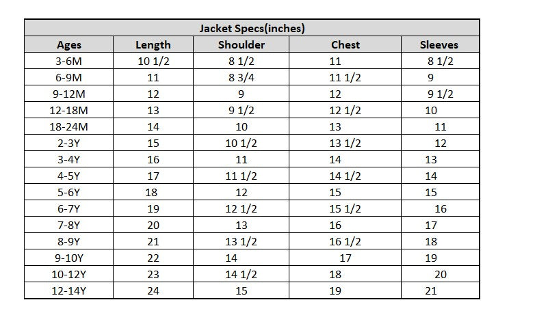 Boys Quilted Jacket (Take A Chance) - ORANGE