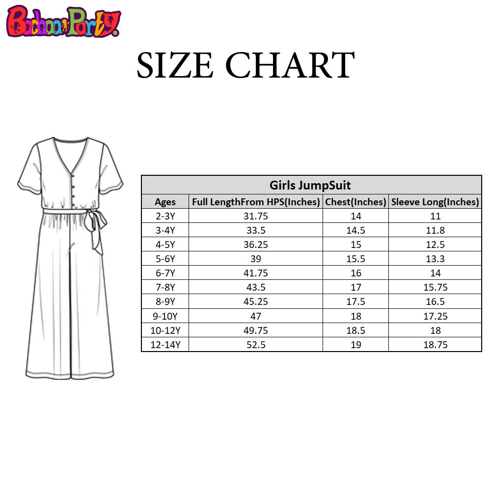 Girls Polyester Jumpsuit Wavy - Purple