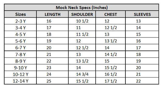 Boys 2x1 Rib Turtle Neck-BLACK