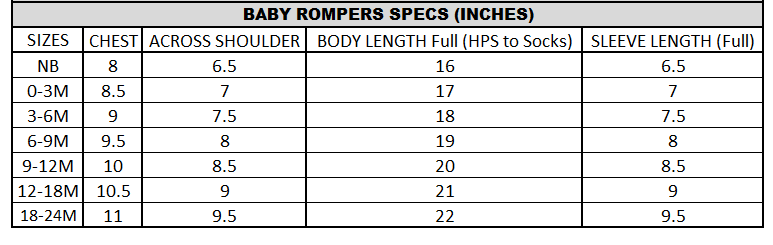 Infant Unisex Romper-White