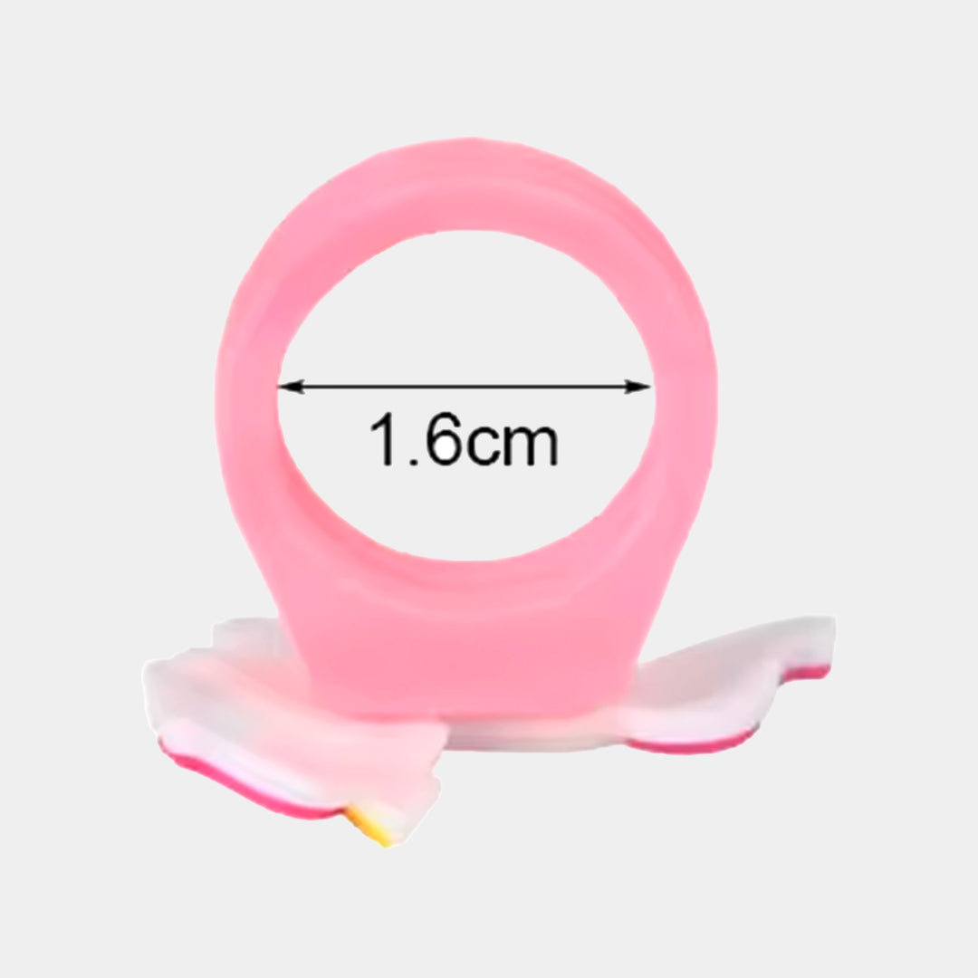 5Pcs Cartoon Baby Cartoon Rings