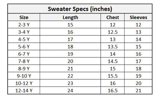 Girls Knitted Sweater