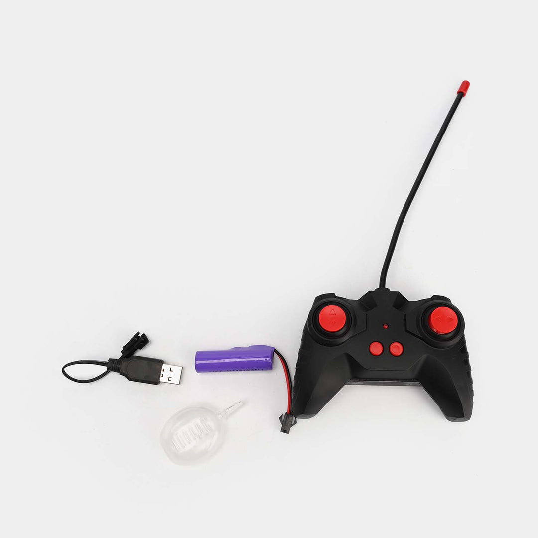 Remote Control 4-Wheel Smoke Car For Kids