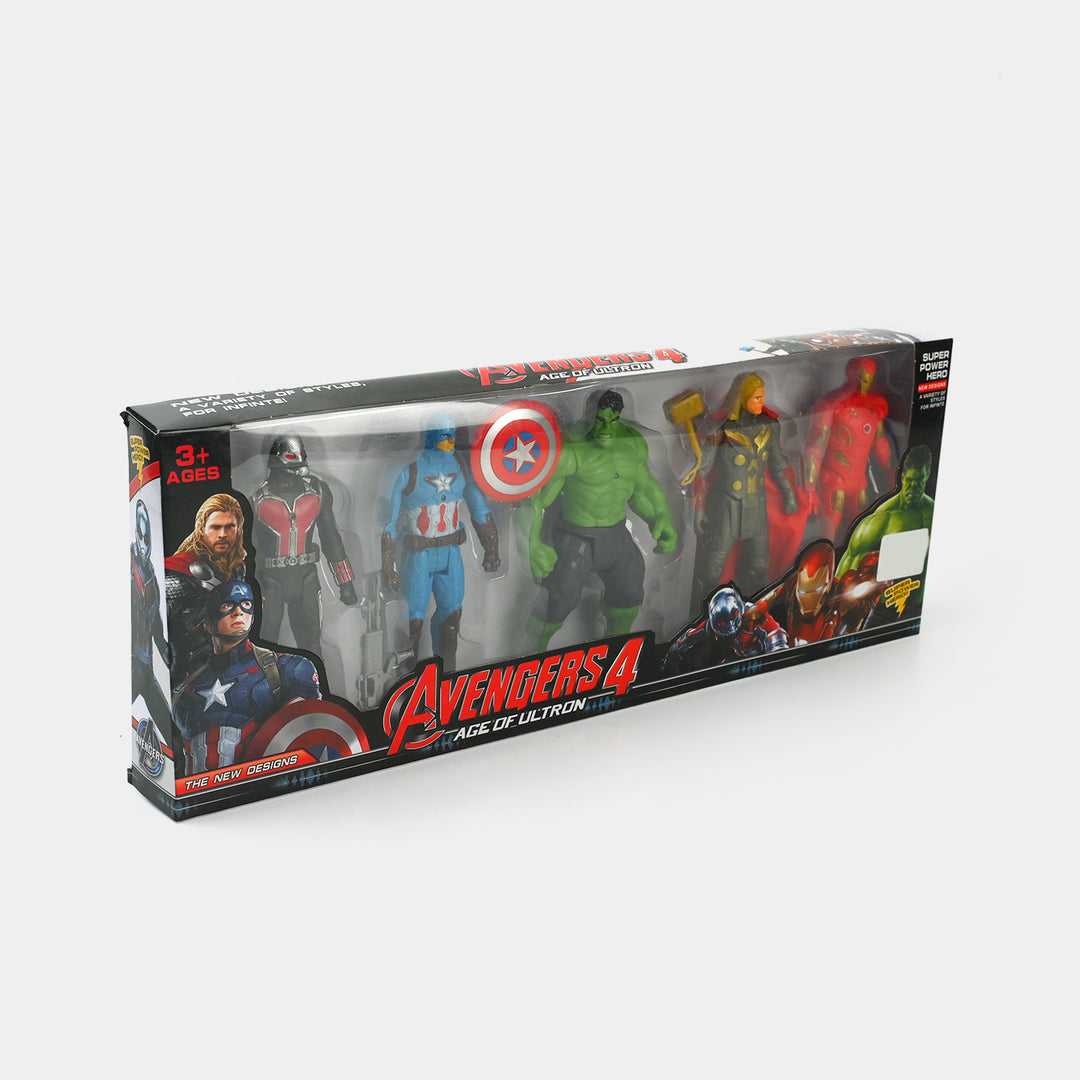 Character Action Figures Set for Kids