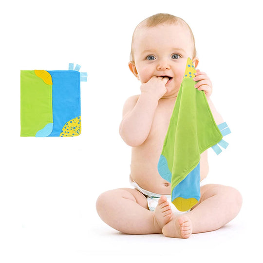 Comforting Activity Blanket - Green/Blue