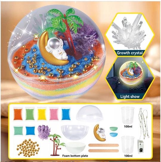 Space Crystal Growing Educational Toy For Kids