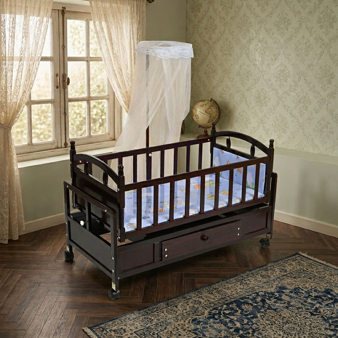 Baby Wooden Cradle Swing | 5370-B