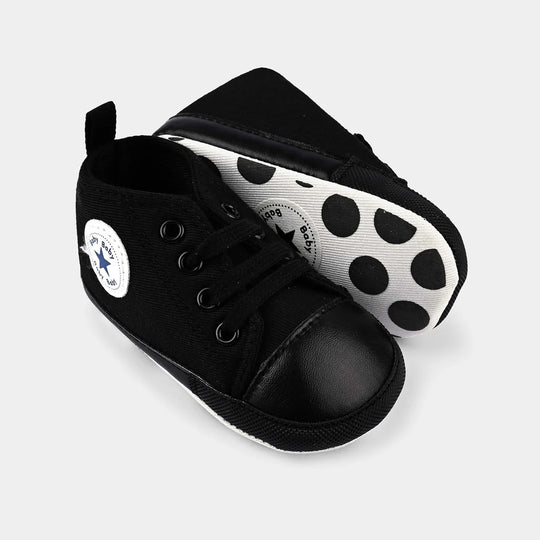 Baby Boy Shoes H75-BLACK