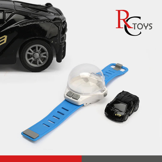 Wrist Watch Mini Remote Control Car | Blue
