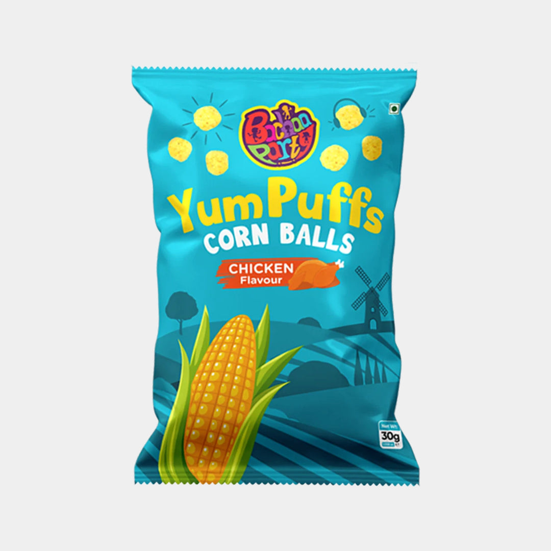 Yumpuffs Corn Balls | Chicken