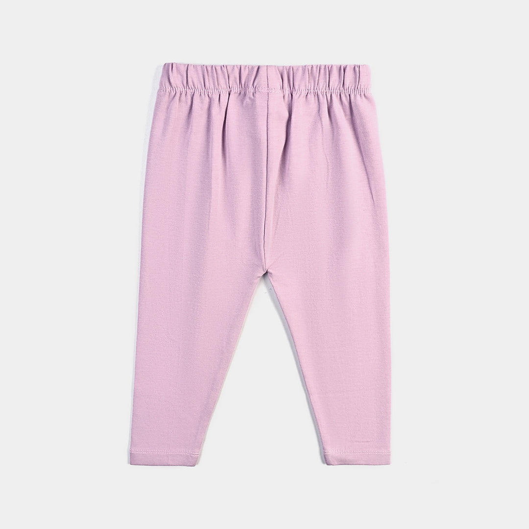 Infant Girls Lycra Jersey Emb Tights Rabbit
