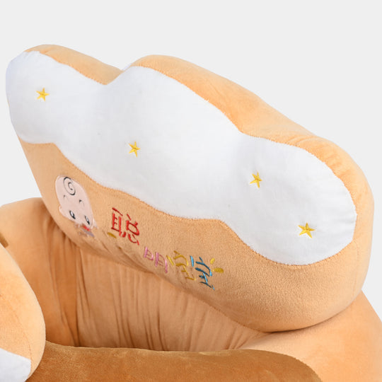 Cartoon Baby Floor Seat/Support Sofa Seat 3M+ | 968-Brown