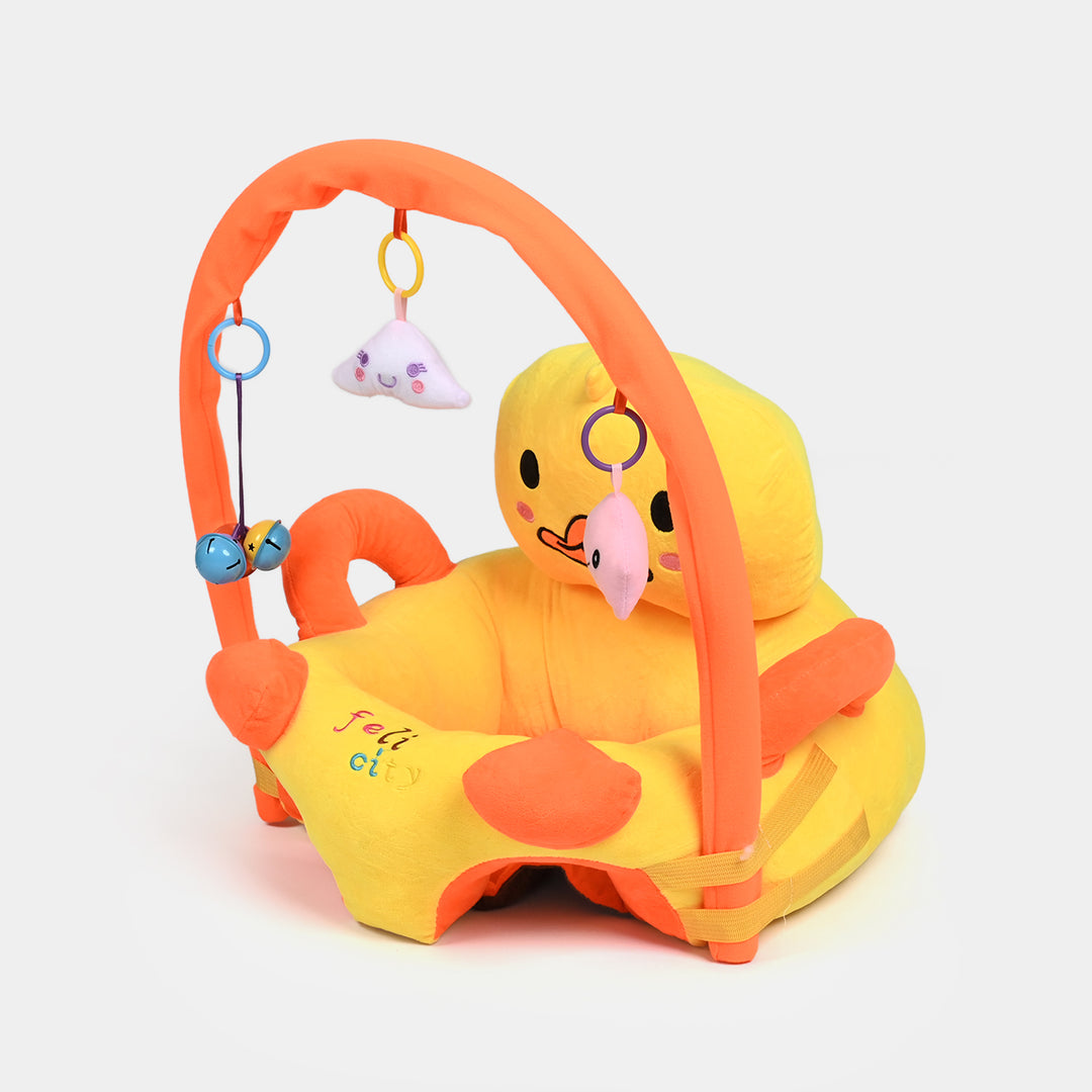 Cartoon Baby Floor Seat/Support Sofa Seat 6M+ | 544-Yellow