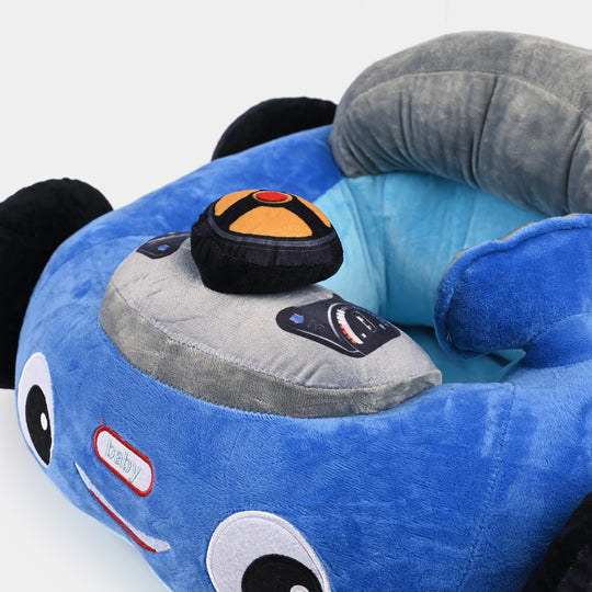 Car Design Baby Floor Seat/Support Sofa Seat - 9M+ | 548-Blue