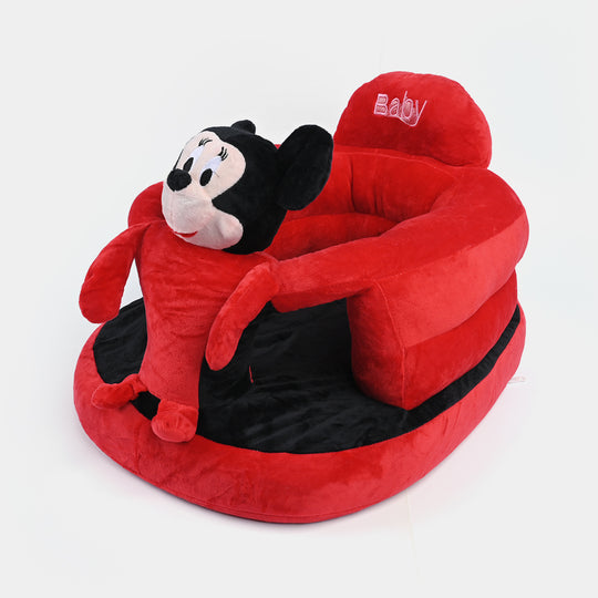 Cartoon Baby Floor Seat/Support Sofa Seat - 6M+ | 1475-Red