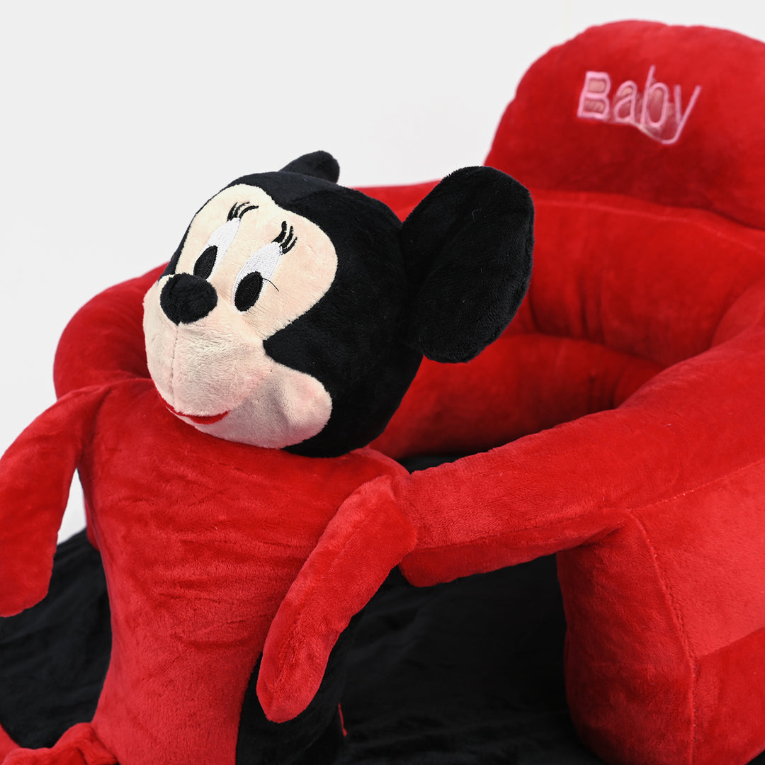 Cartoon Baby Floor Seat/Support Sofa Seat - 6M+ | 1475-Red
