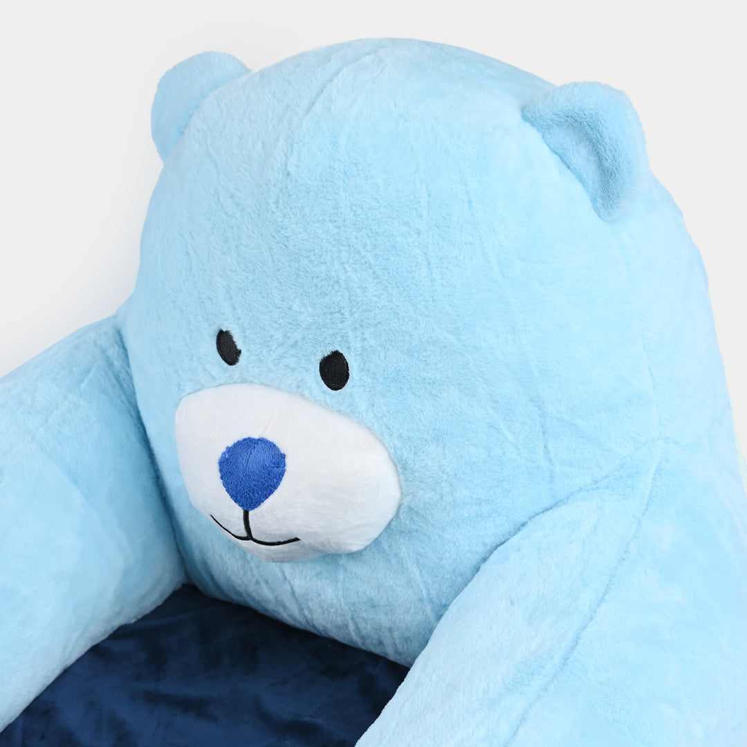 Baby Sweet Plush Sofa Seat - 18M+ | 1038-Blue