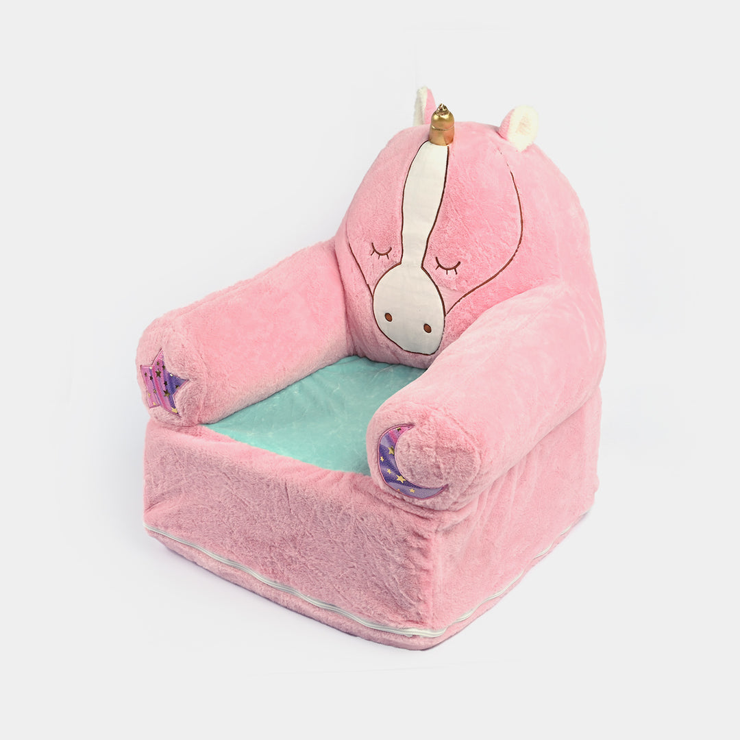 Baby Sweet Plush Sofa Seat - 18M+ | 1038-Pink