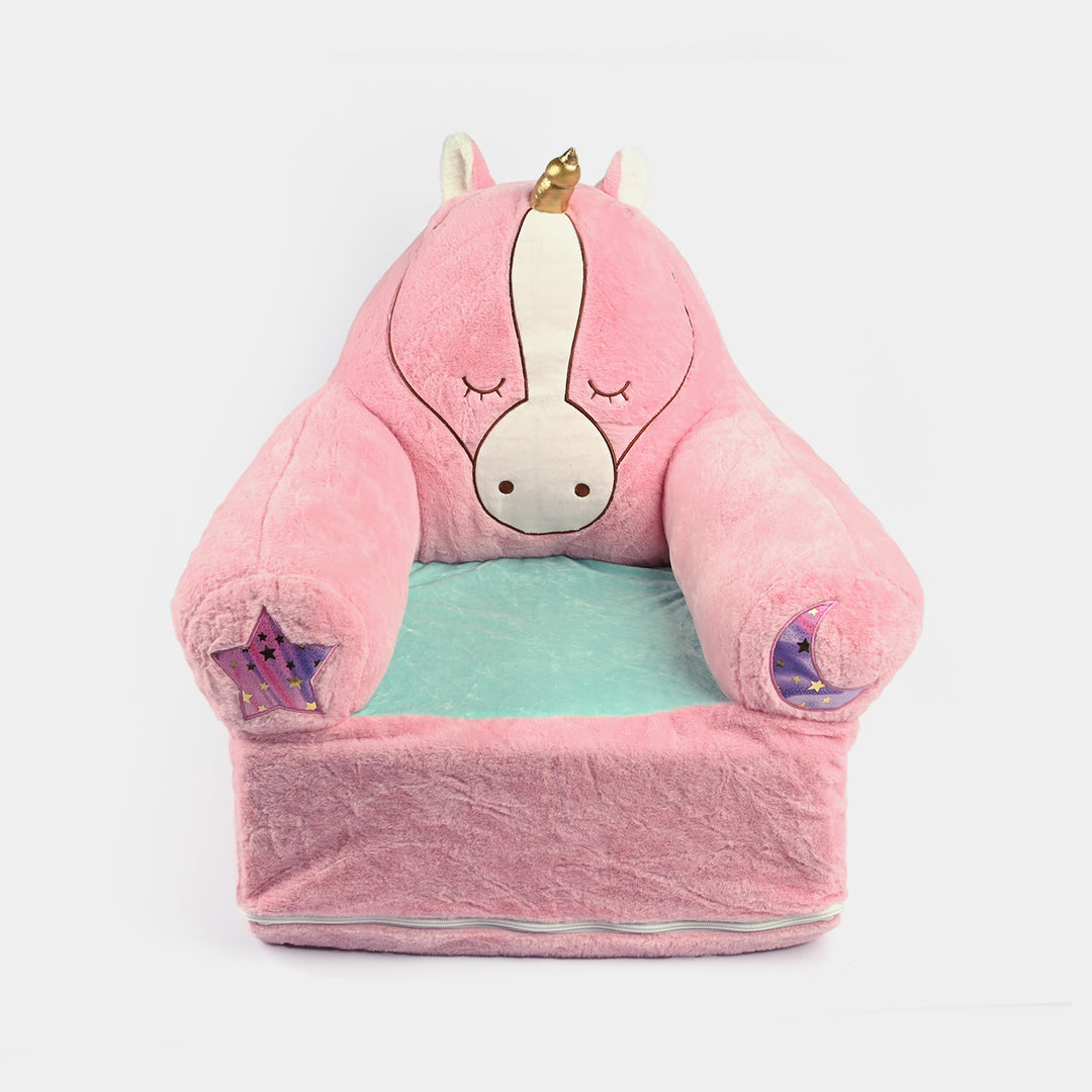 Baby Sweet Plush Sofa Seat - 18M+ | 1038-Pink
