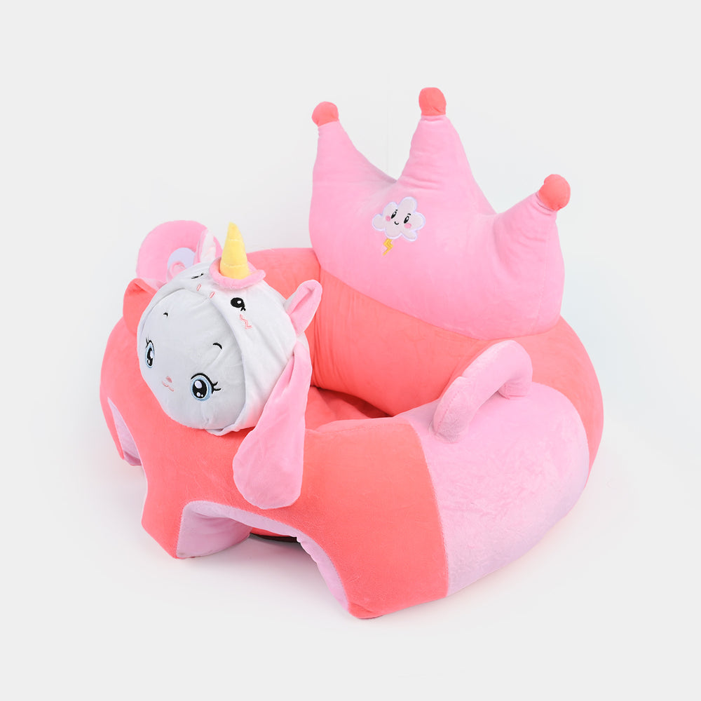 Baby Crown Floor Seat/Support Sofa Seat 6M+ |  952-Pink